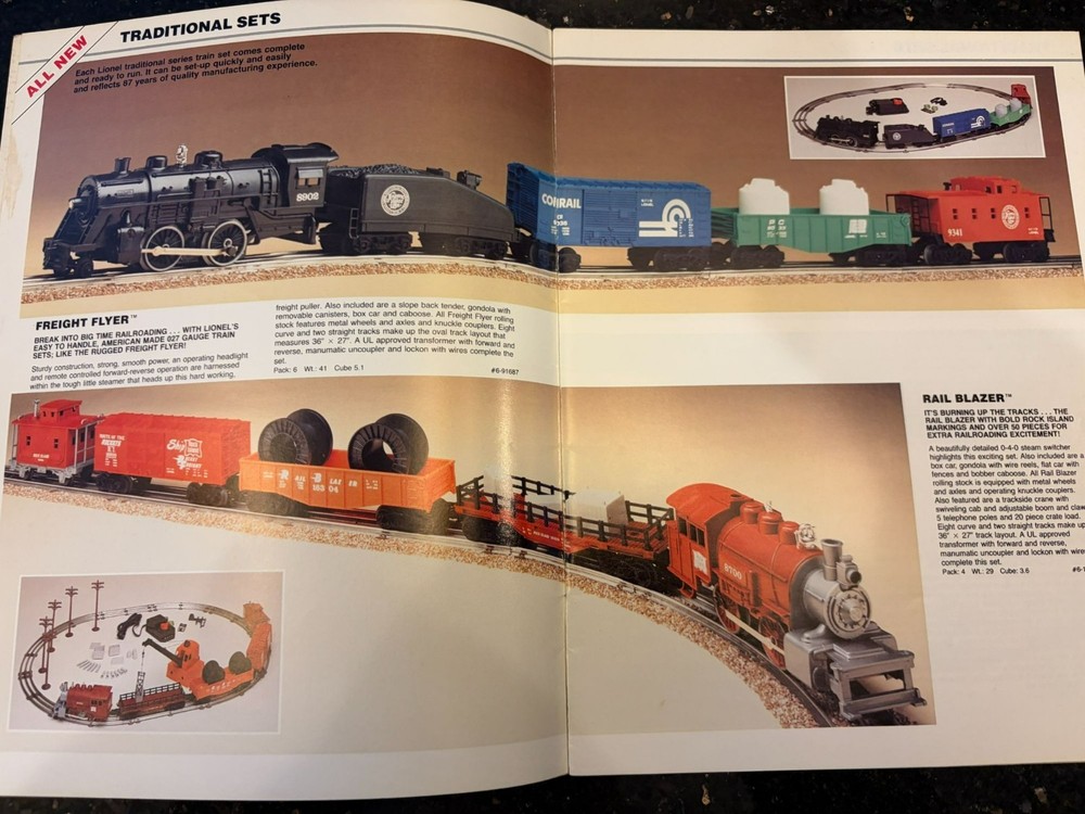 Lionel 1987 Model Trains & Accessories Catalog