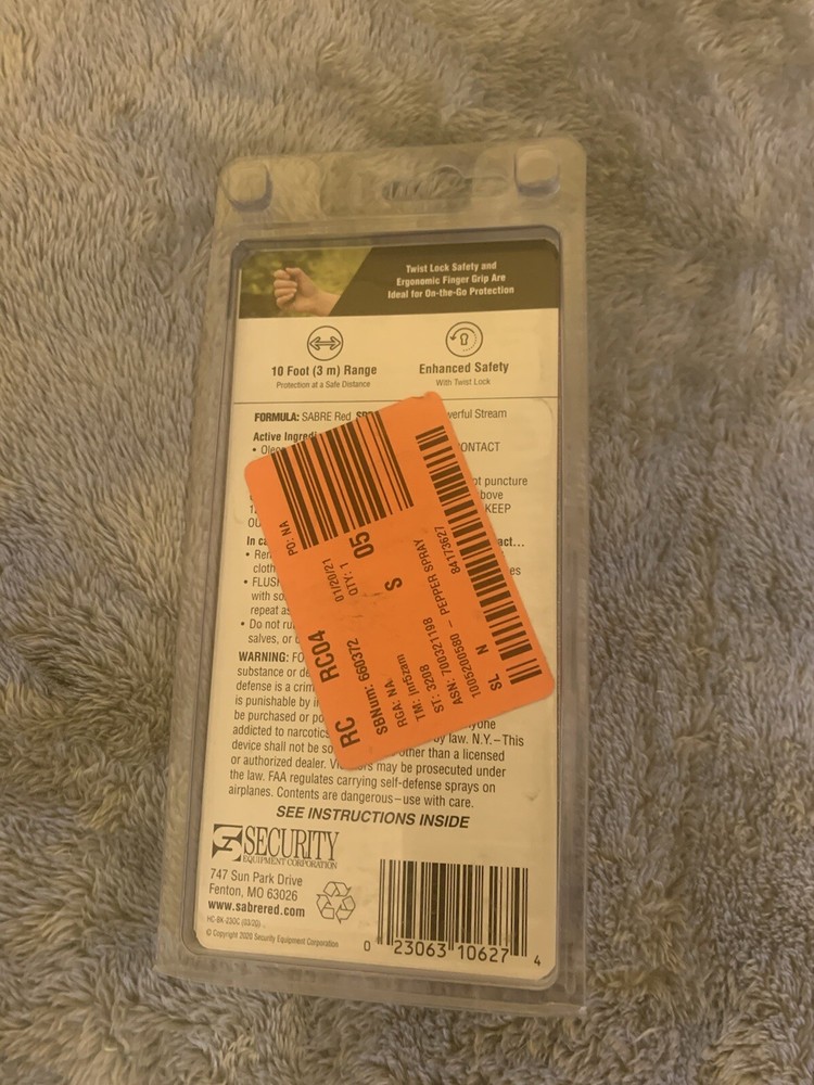 Sabre Red Pepper Keychain