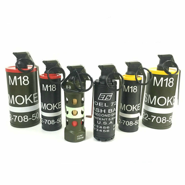 Cosplay Toy Model Paintball Game Flash Bang Dummy No function Metal