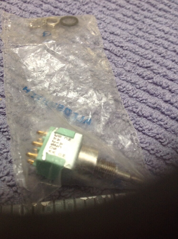 Alcoswitch MPE 206R Momentary Switch