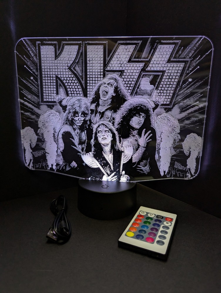 KISS Large L.E.D. Sign Display