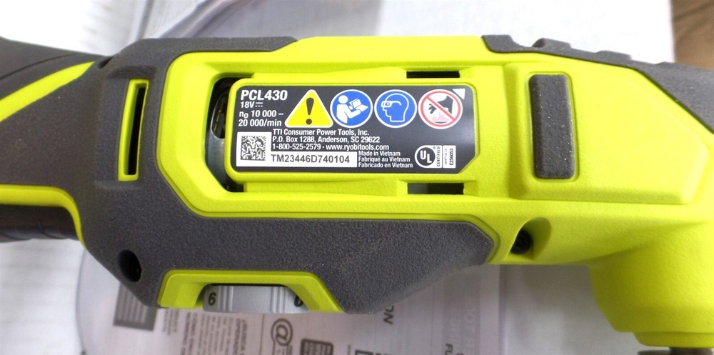 RYOBI PCL1207NC ONE+18V CORDLESS 2-TOOL COMBO+MULTI-TOOL+5IN RANDOM ORBIT SANDER