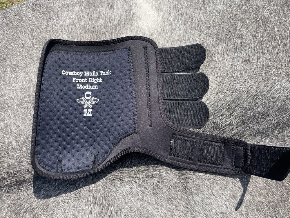 CM SureStep Splint and Bell Boots Full Set Black MEDIUM