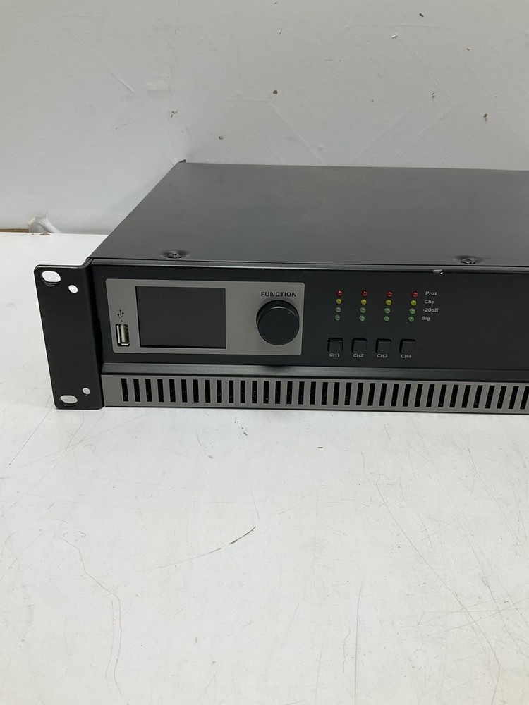 AUDAC PMQ600 PROFESSIONAL 4-CHANNEL CLASS-D POWER AMPLIFIER