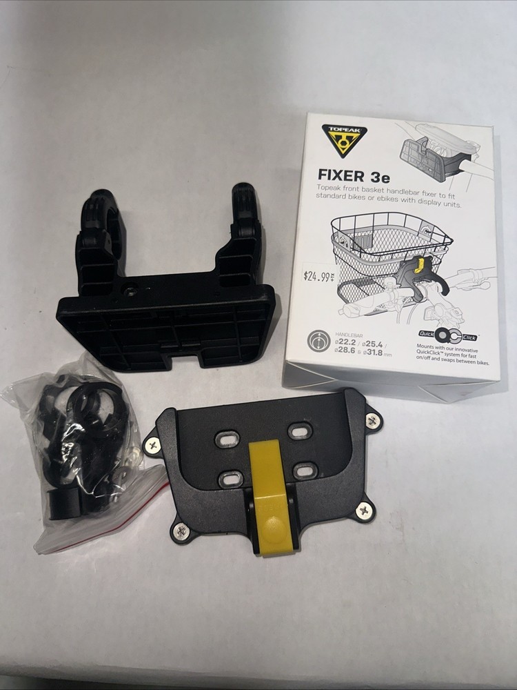 Topeak Fixer 3e Front Basket Mount Black