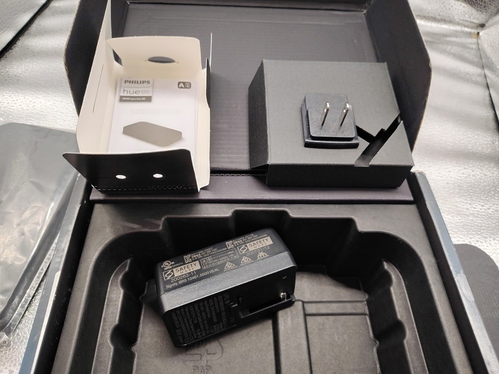 Philips Hue Play HDMI Sync Box 8K UNTESTED (Missing Power Cable)