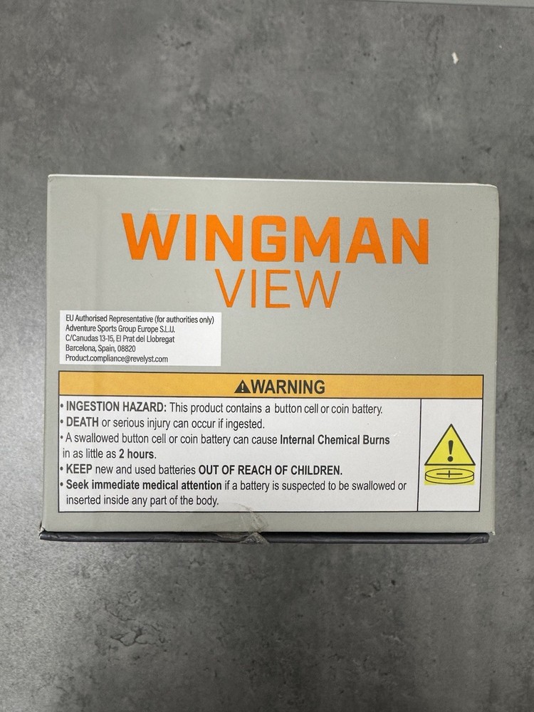 Bushnell Wingman View GPS Golf Speaker with Viewable LCD Screen, Open Box