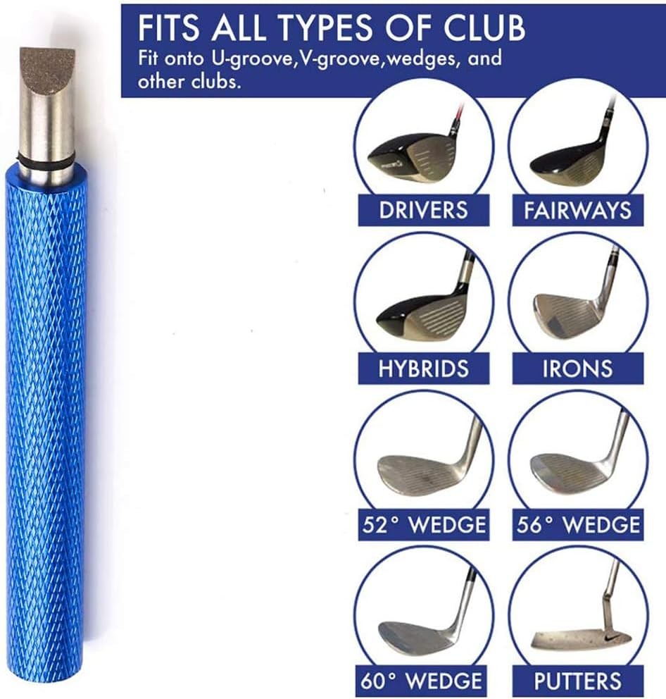 Golf Groove Sharpener,Golf Club Sharpener,Groove Sharpener,Club Blue