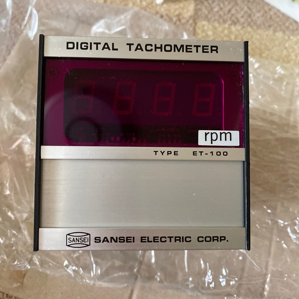 Sansei Tachometer ET-100S Tachometer