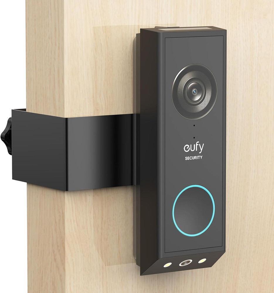 Anti Theft Doorbell Mount for Eufy E340 No-Drill Adjustable Camera Compatible