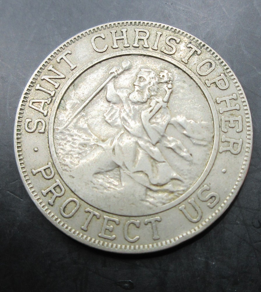 Saint Christopher Protect us Token Lot#777