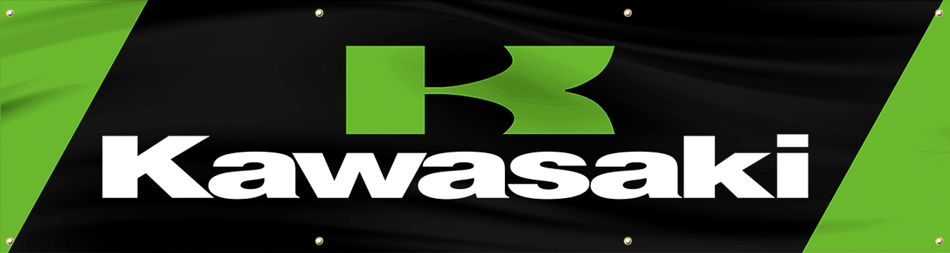 Kawasaki 2'X8' BANNER FLAG