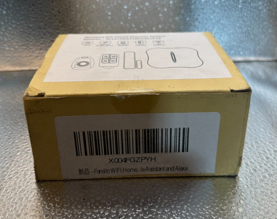 Wireless Home Security System with Google Assistant and Amazon Alexa