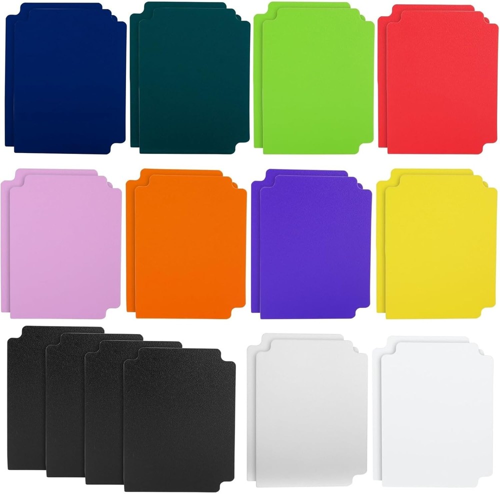 Okuna Outpost Deck Boxes 12 Pack Multicolor for Trading Cards Storage
