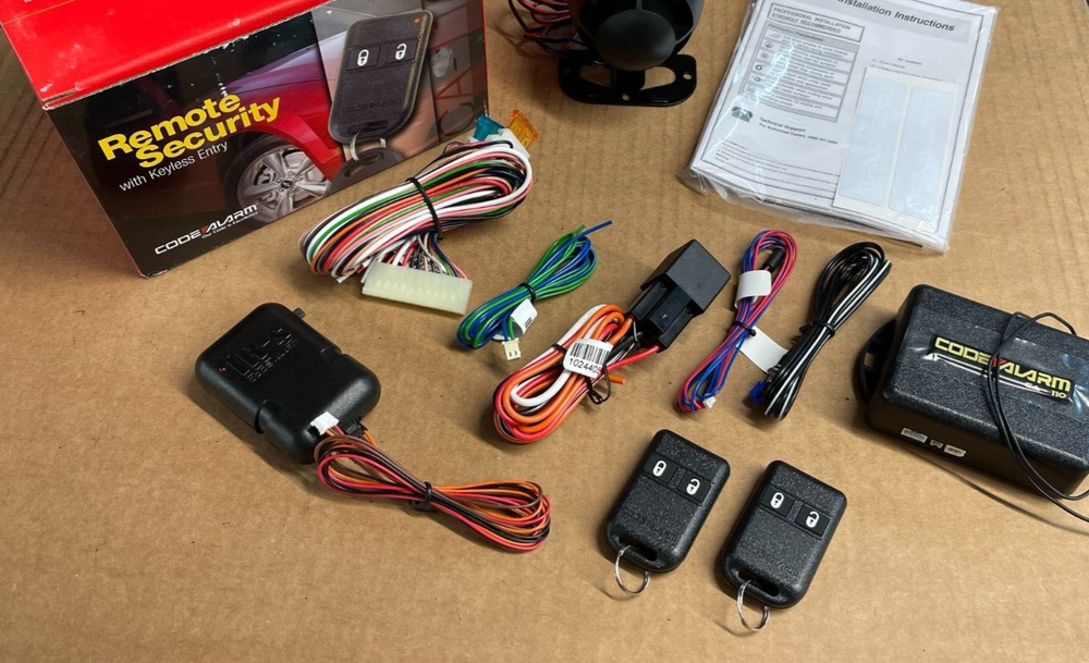CODE ALARM CA-110 CAR ALARM REMOTE SECURITY WITH KEYLESS ENTRY NEW