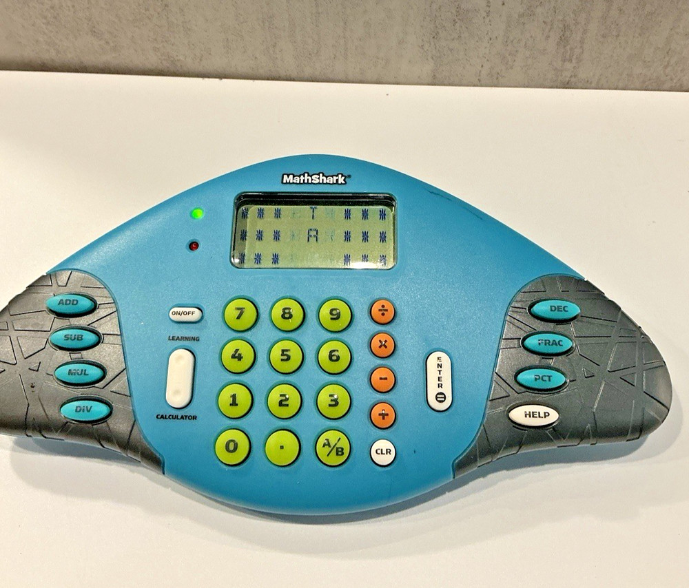 Educational Insights MathShark Handheld Electronic Math Game & Calculator