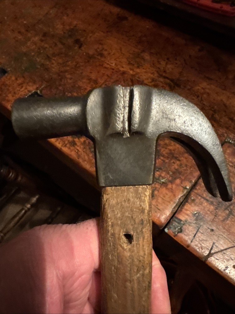 Vintage RARE Nail Puller Claw Hammer USA