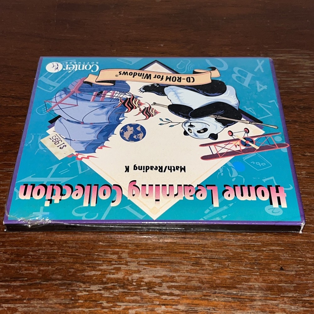 Home Learning Collection Math Reading K CD-ROM For Windows 3.1 - Conter Software