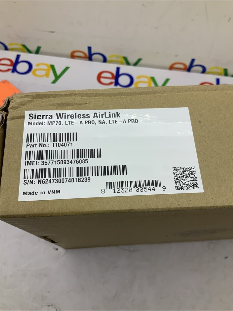 Sierra Wireless AirLink MP70 LTE-Advanced Pro Rugged Router & FirstNet Ready 💰