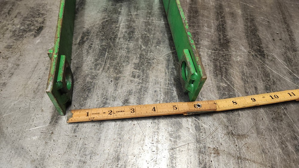 Greenlee 6012 6500-Lb YOKE FRAME ONLY for 12" Cable Puller Hook Sheave. USED