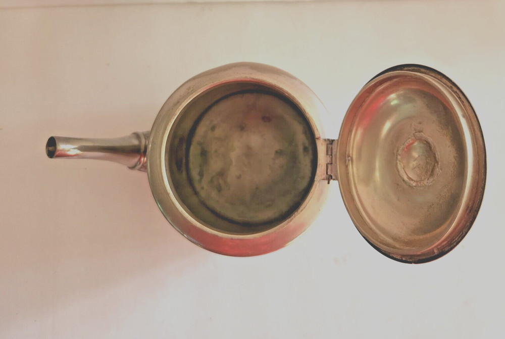 Antique Pairpoint Quadruple Silverplate Coffee Teapot Embossed Pattern 309