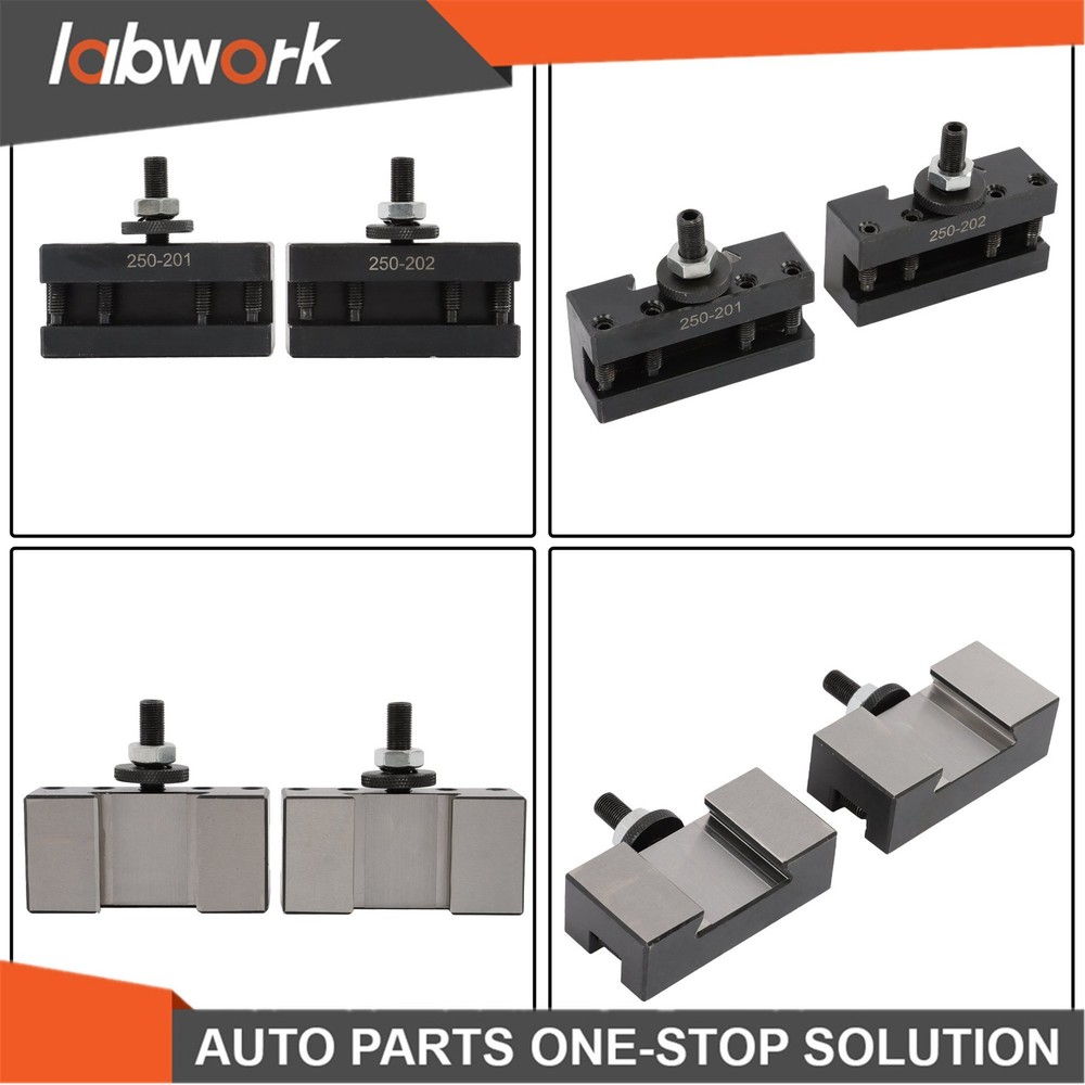 Labwork BXA Tool Post Set 250-200 Complete Quick Change System for Lathes