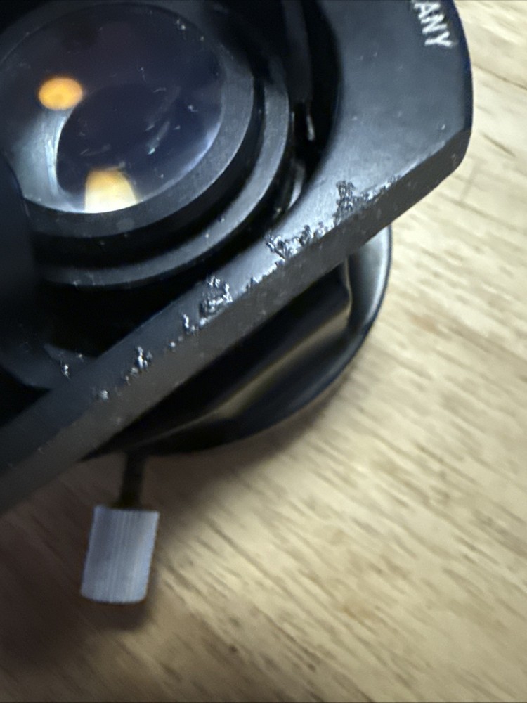 LEITZ WETZLAR Flip CONDENSER IRIS MICROSCOPE PART