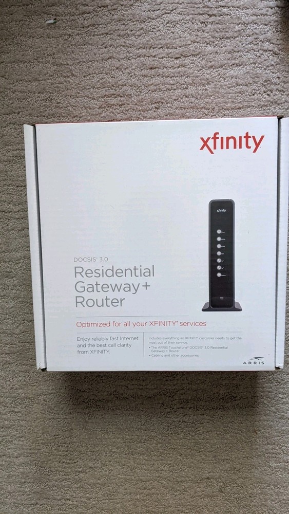ARRIS XFINITY RESIDENTIAL GATEWAY + ROUTER