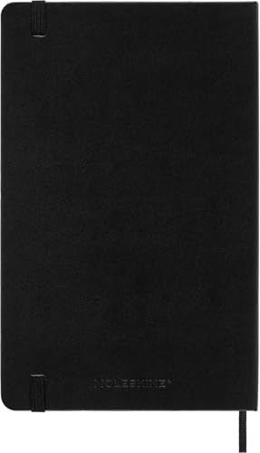 Classic Notebook, Large, Squared, Black, Hard Cover (5 x 8.25)