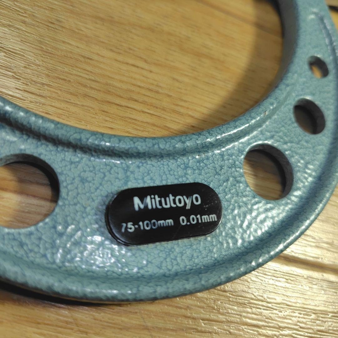 Mitutoyo Outside Micrometer OM-100 75-100mm Set 2pcs #29
