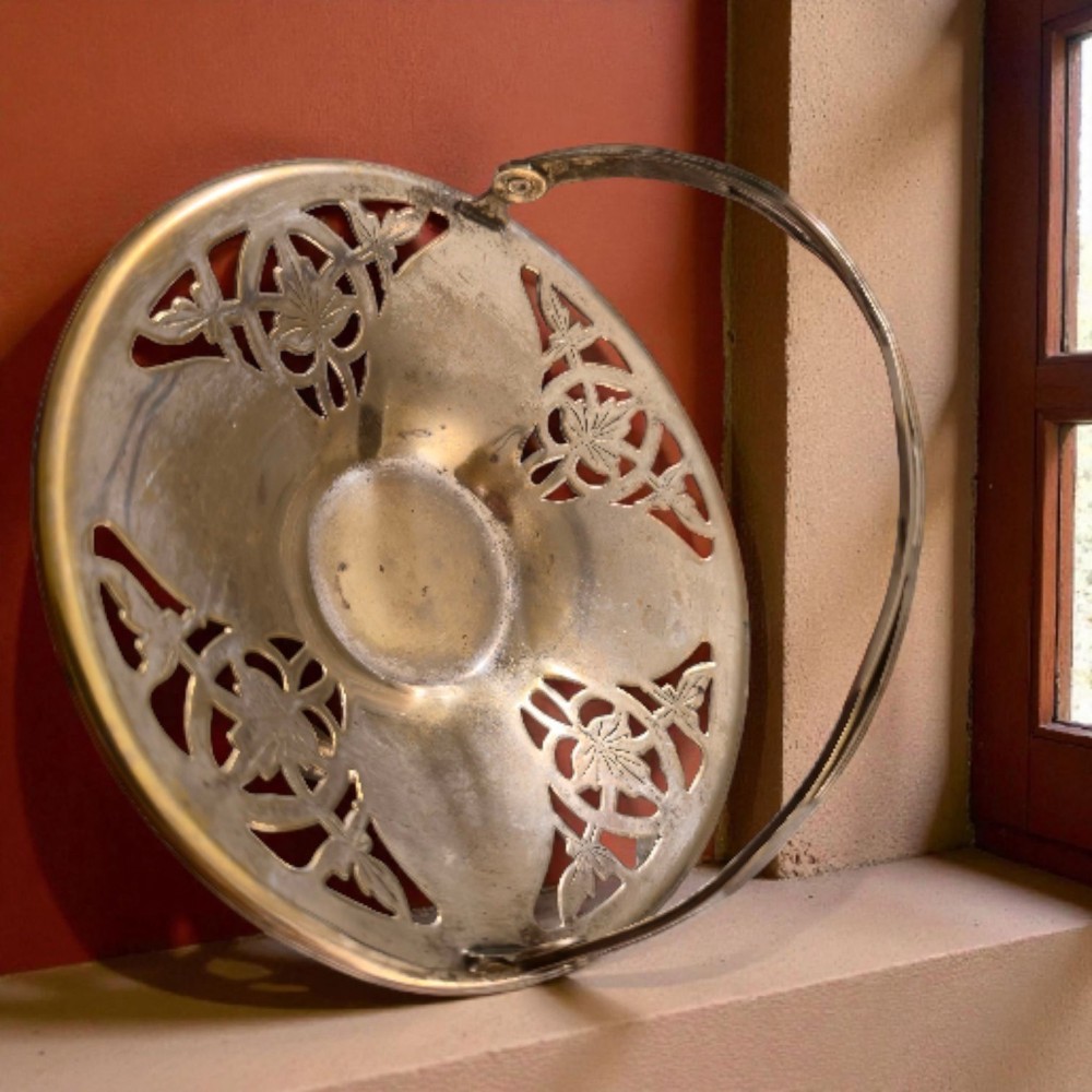 Farberware Silver-Plated Decorative Bowl with Handle READ (DB2)