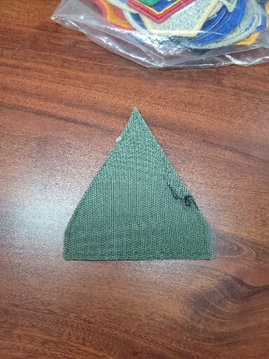 1st Division Armor Old Ironsides Patch with Hook Backing