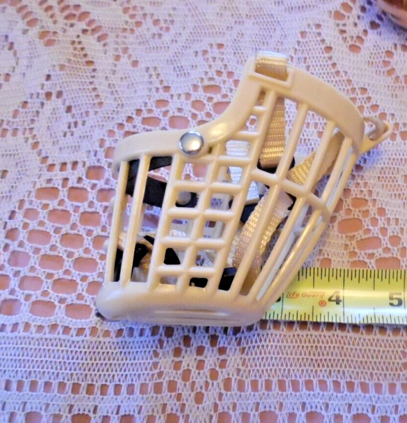 Very small basket style muzzle for dogs
