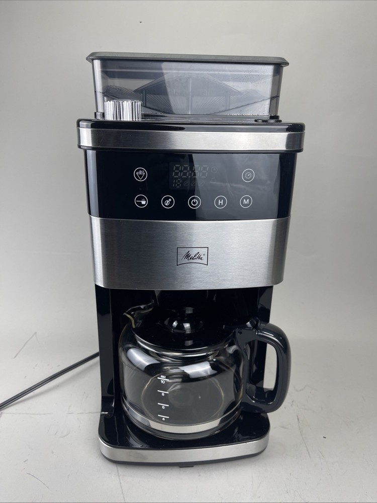 Melitta Aroma Fresh Plus - 10-Cup Automatic Drip, Coffee Maker Coffee & Grinder