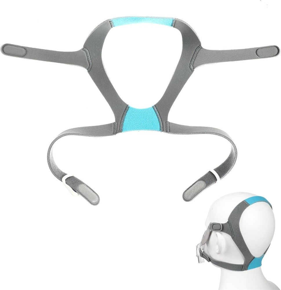 Soft Nylon Headgear Replacement for ResMed N20 Mask - Comfortable & Adjustable