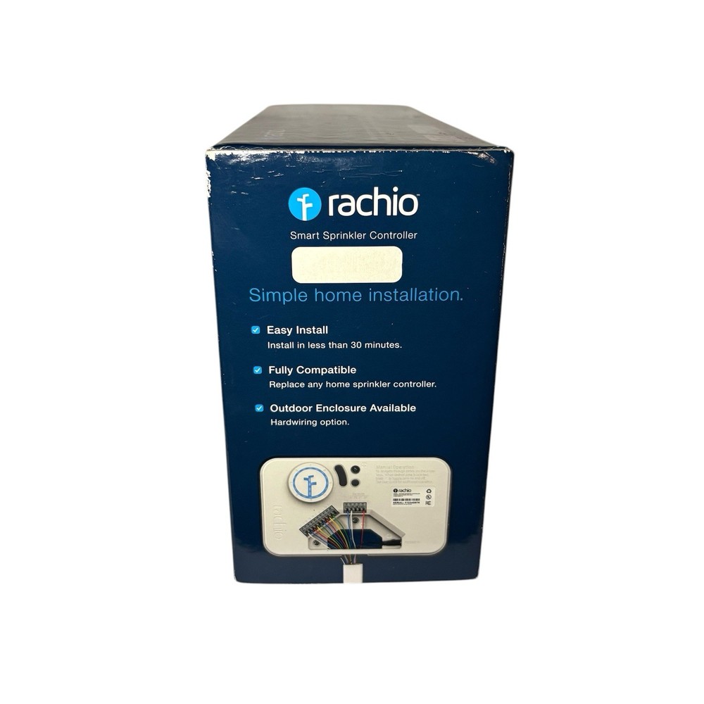 Rachio 8ZULW-B (2nd Generation) 8-Zone Smart Sprinkler Controller