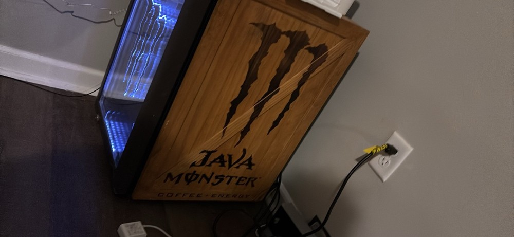 Java Monster Mini Fridge Rare Limited Edition Collectible Item Rare Item