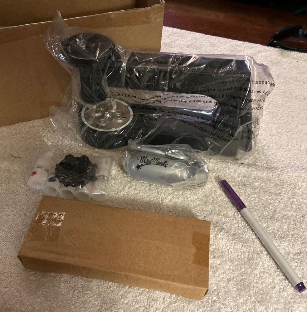 New GEMAGIC BEDAZZLER Cathy Mitchell's Stud Setting Machine System Tool Kit