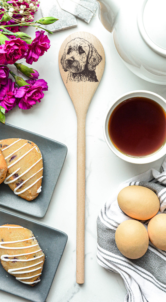 Doodle Side Wooden Spoon