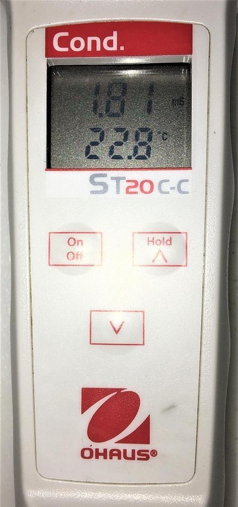 Ohaus Starter ST20C-C Waterproof Conductivity Pen Meter