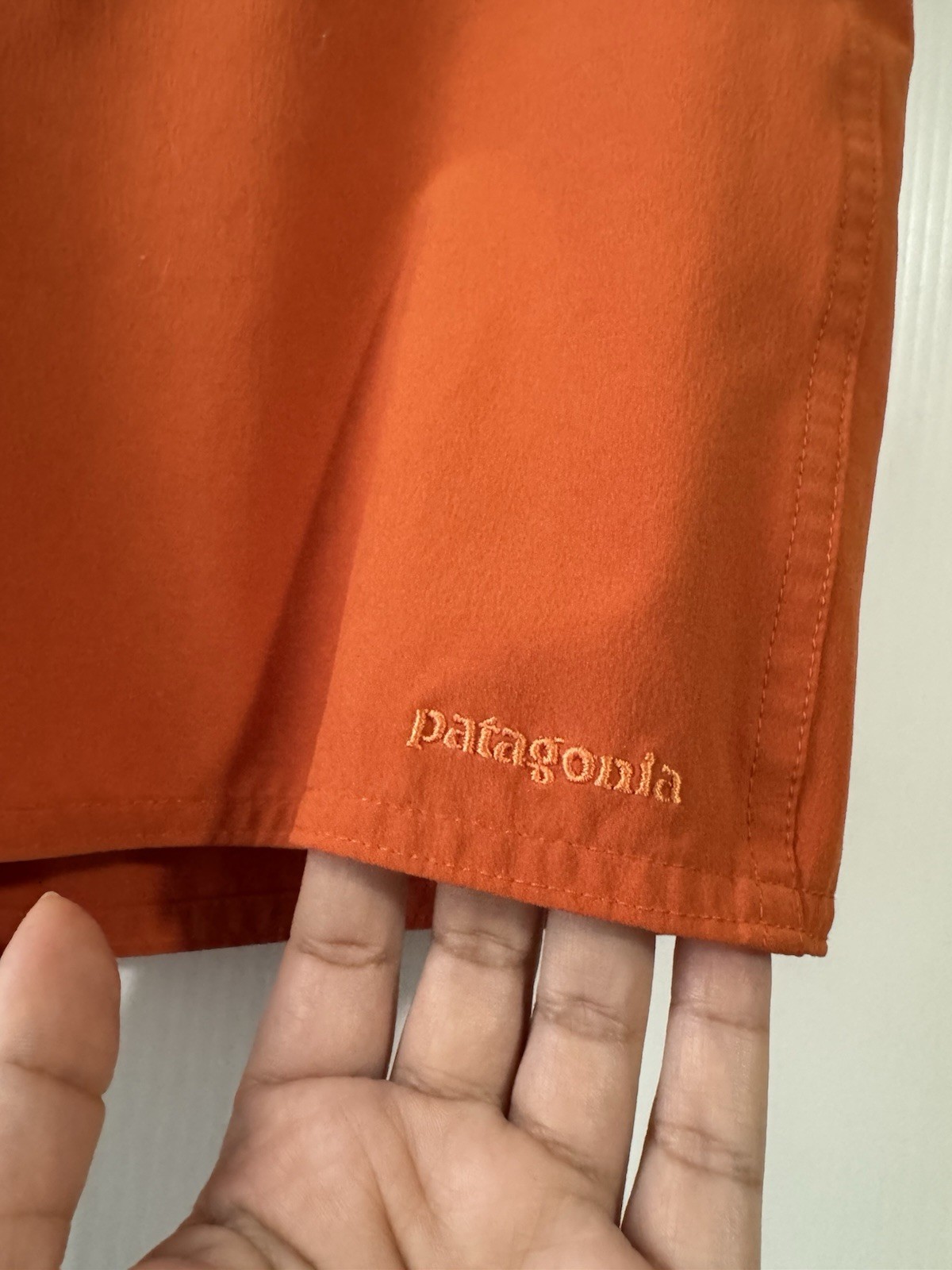 Patagonia Women’s Meridian Board Shorts Size 6 Orange