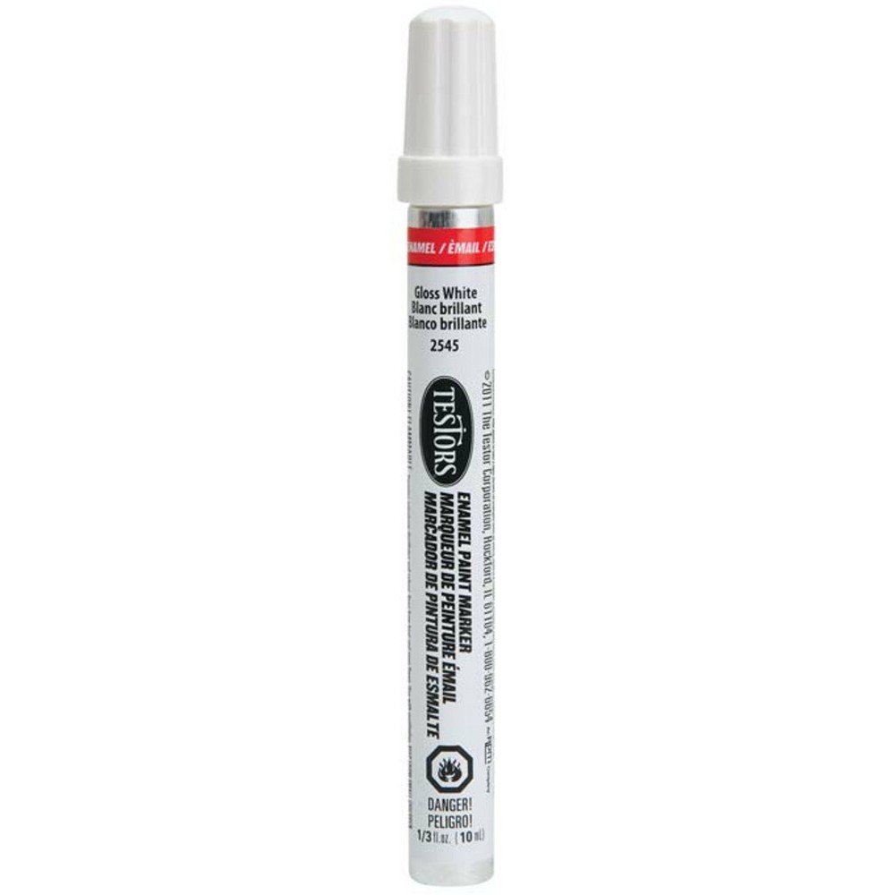 Testors 2545c Enamel Paint Marker Gloss White