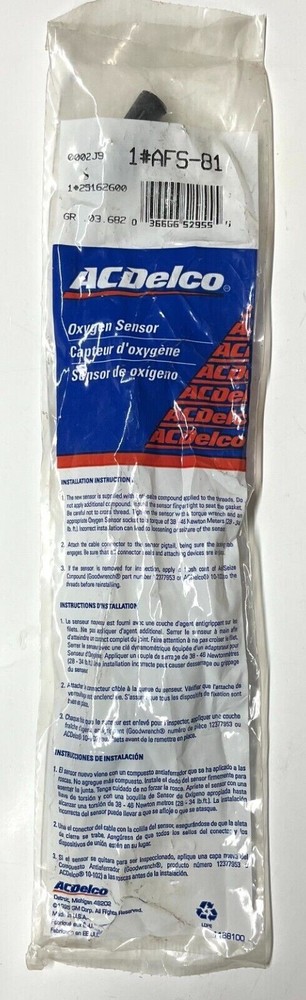 OEM ACDelco AFS81 Oxygen Sensor