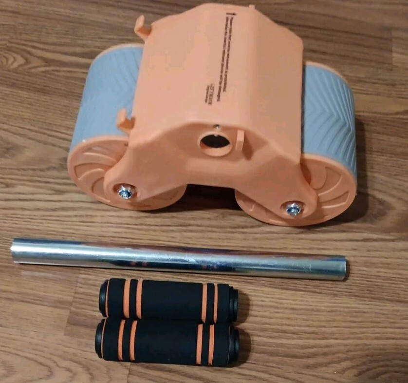 Smartsaker Ab Wheel Roller with Phone Holder, Coreflex