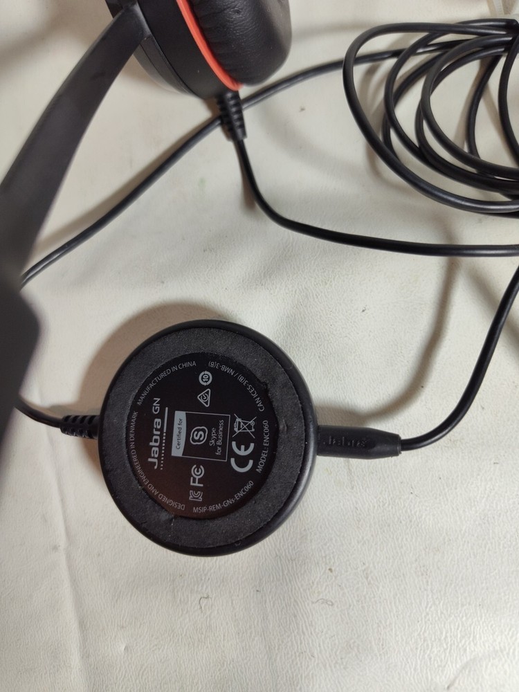 Jabra GN USB Evolve ENC060 Headset Model ENC060 - Pre-Owned