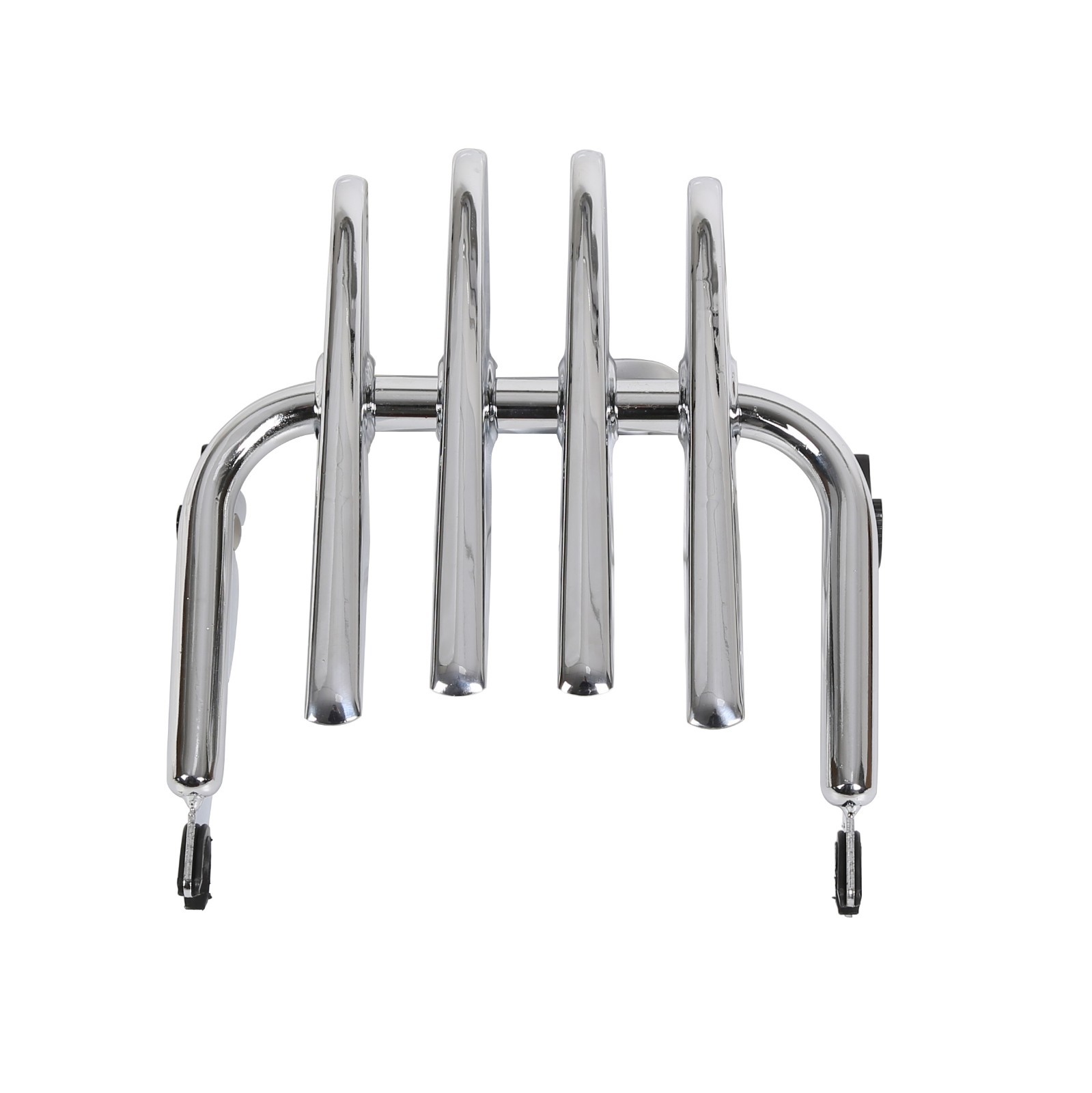 Chrome Stealth Luggage Rack For Harley Touring Street Glide Road King 2009-2023