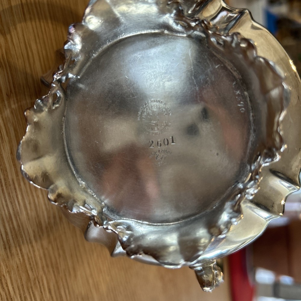Knickerbocker Silver Co. Coffee Creamer Sugar Teapot 2601 silver plate