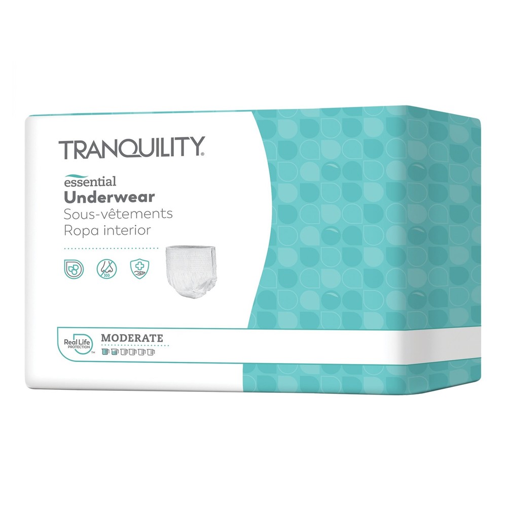 Tranquility Disposable Underwear X-Large 45 25 Ct