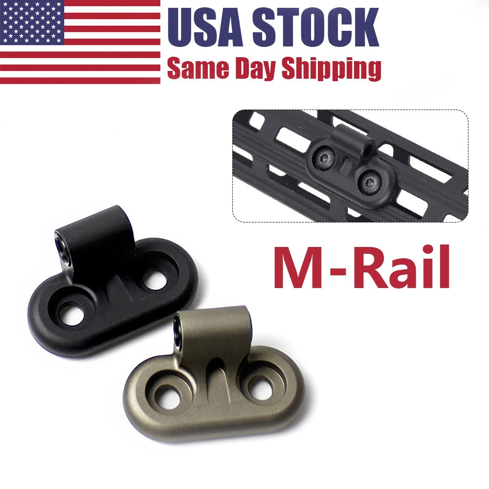 Weapon Flashlight Mount For Mlok Rail Mount Fits M640DF M340C Offset Light US