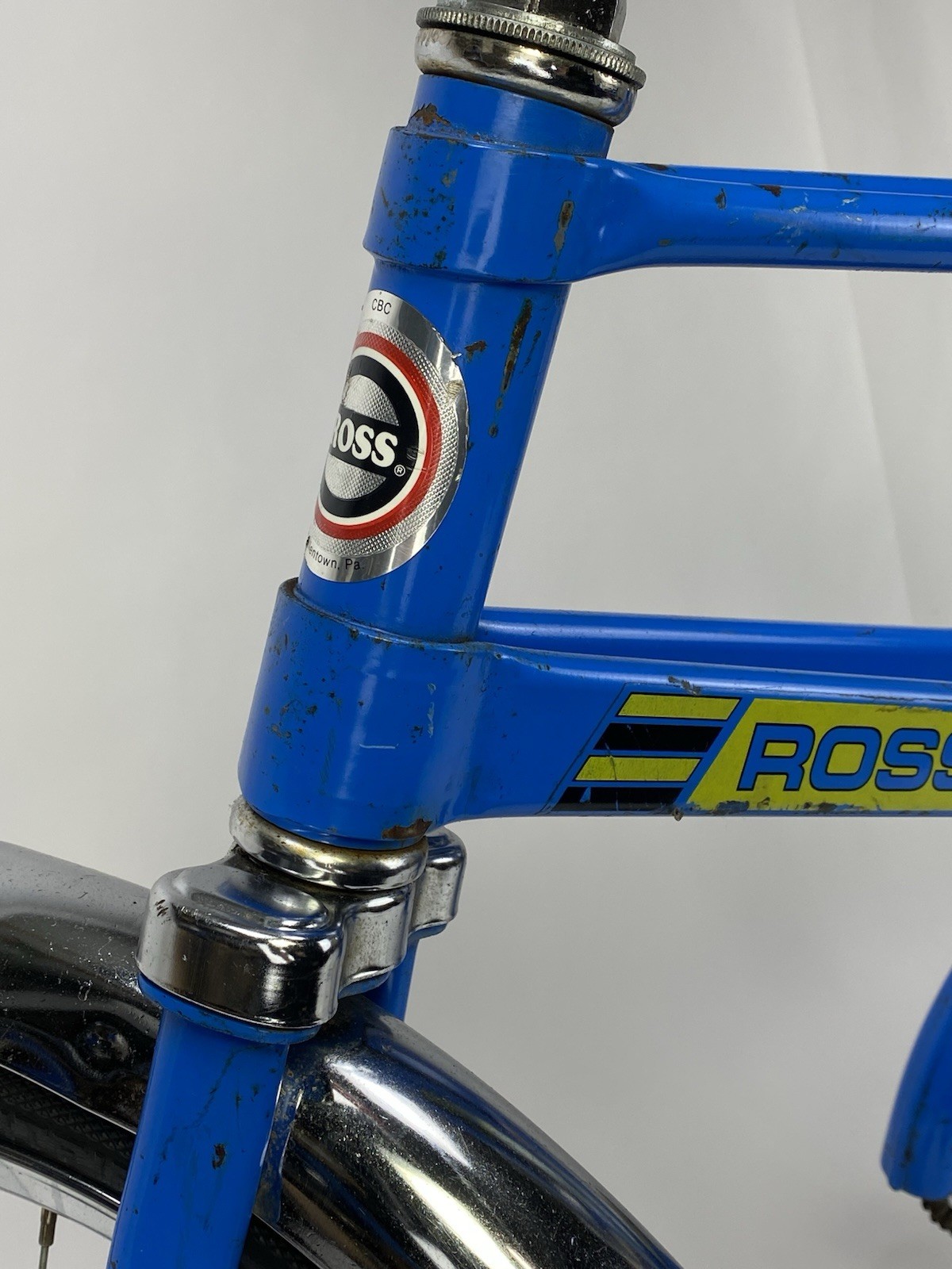 Vintage Ross Apollo Racer 20” 1970’s Muscle Bike Hawaiian Maui Blue TTT Original